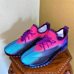 Women's Wanted Comet Tie-Dye Mesh Sneakers Shoes